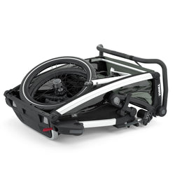 Thule Chariot Lite 2 Multisport Trailer in Agave packed