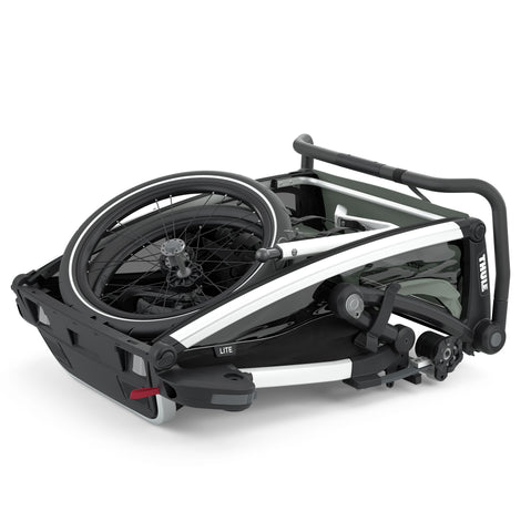 Thule Chariot Lite 2 Multisport Trailer in Agave packed