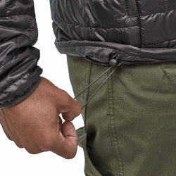 Patagonia Men's Nano Puff Jacket in Black strap