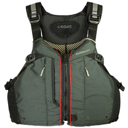 Stohlquist Men's Cadence Lifejacket (PFD) in Steel Green front