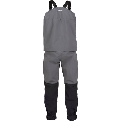NRS Men's Recoil GORE-TEX Pro Dry Bibs in Gray back