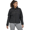 Patagonia Women's Nano Puff Jacket in Black model view front