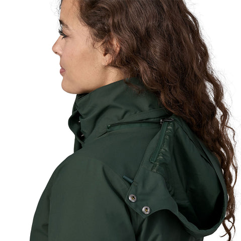 Patagonia Women's Tres 3-in1 Parka model hood