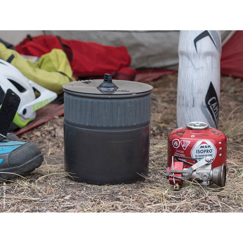 MSR Trail Mini Solo Cook Set lifestyle