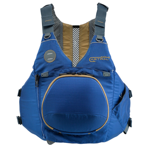 Astral Sturgeon Fishing Lifejacket (PFD) in Storm Navy front