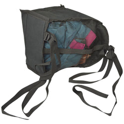 Salamander Raft Bow Bag filled with rafting gear