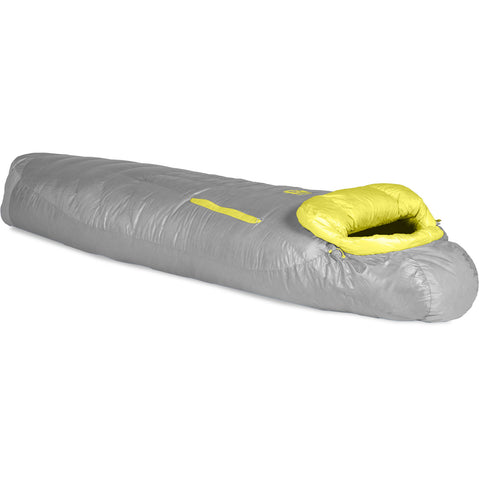 Nemo Equipment Women's Riff 15-Degree Endless Promise Down Sleeping Bag in Titanium head