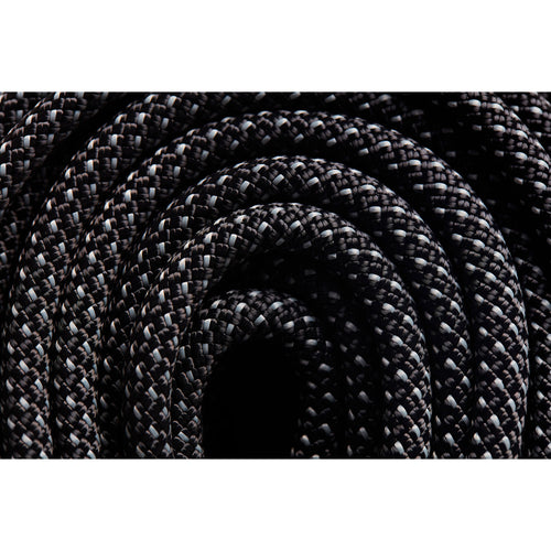 Black Diamond 10.0 Static Climbing Rope in Black detail