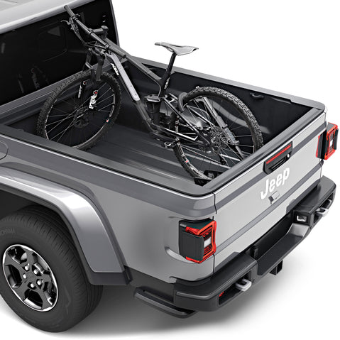 Thule Insta-Gator Pro Truck Bed Bike Rack with bikes loaded side