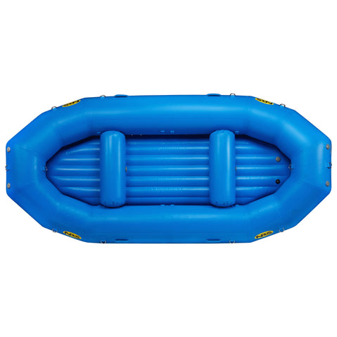 NRS E-142 Self-Bailing Raft in Blue top
