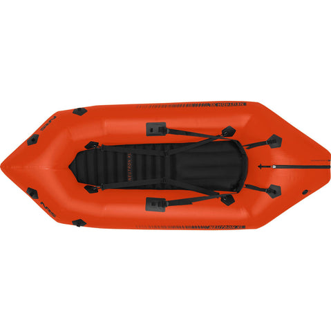 NRS Neutron Packraft in Orange in xl top