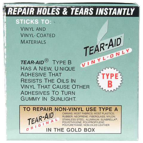Tear-Aid Type B Patch Kit specs 1