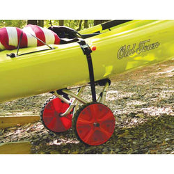 Malone Nomad TRX Kayak Cart with kayak loaded side