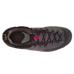 La Sportiva Women's Boulder X Approach Shoes in Carbon/Beet top