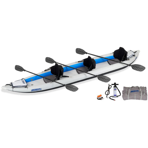 Sea Eagle FastTrack 465FT Pro 3-Person Inflatable Kayak Package set
