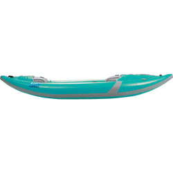 AIRE Force Inflatable Kayak in Teal side