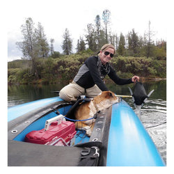 NRS Squid Lightweight Boat Anchor lifestyle use