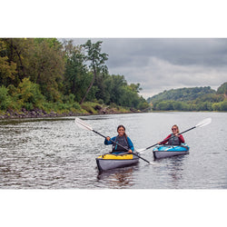 Advanced Elements AdvancedFrame Convertible Elite SE Inflatable Kayak in use