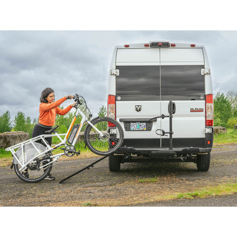 Yakima OnRamp LX 2 Bike Hitch Rack lifestyle