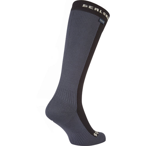 SealSkinz Worstead Waterproof Cold Weather Knee Length Sock in Black back
