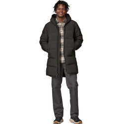 Patagonia Men's Jackson Glacier Parka in Black model full