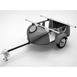 Sylvansport GoEasy Ultimate Kayak Trailer Package angle view