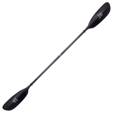 Werner Kalliste Carbon Straight Shaft Kayak Paddle angle