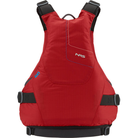 NRS Ion Lifejacket (PFD) in Red back