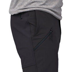 Patagonia Men's Point Peak Trail Pants in Black model pocket