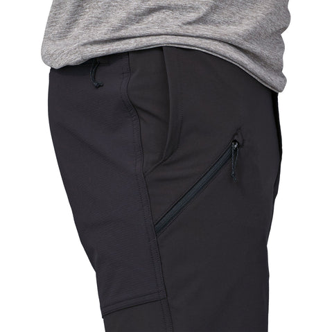 Patagonia Men's Point Peak Trail Pants in Black model pocket