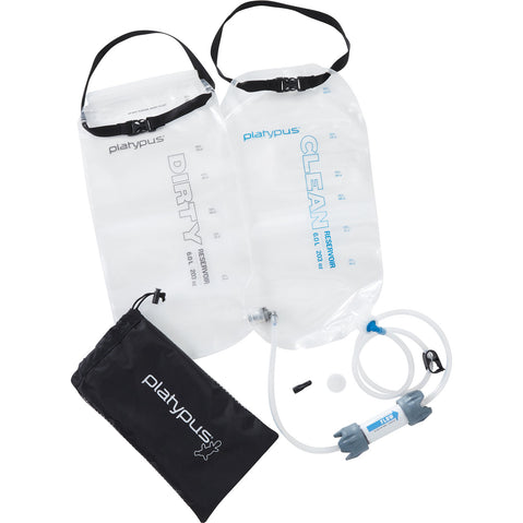 Platypus GravityWorks 6.0L Water Filter System content
