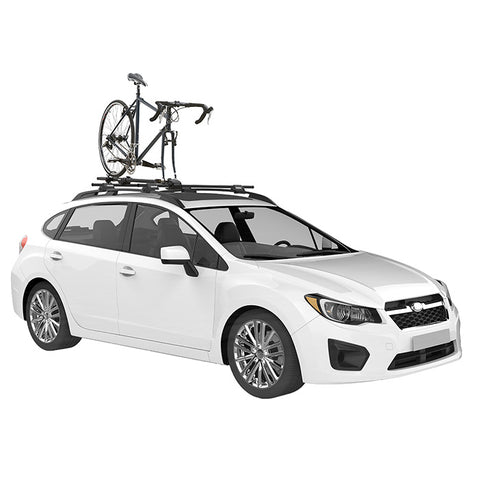 Yakima Forklift Bike Roof Rack with bike loaded front
