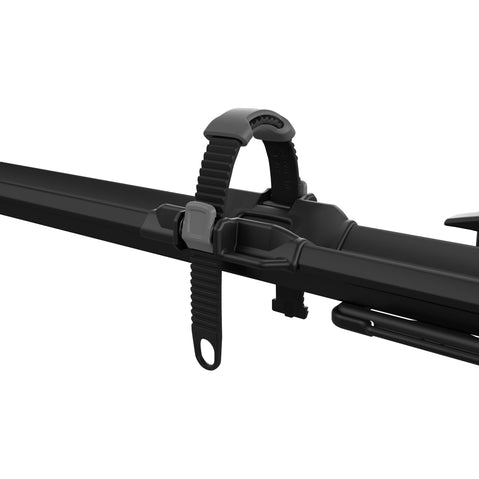 Thule FastRide Bike Roof Rack in Black close up of wheel strap