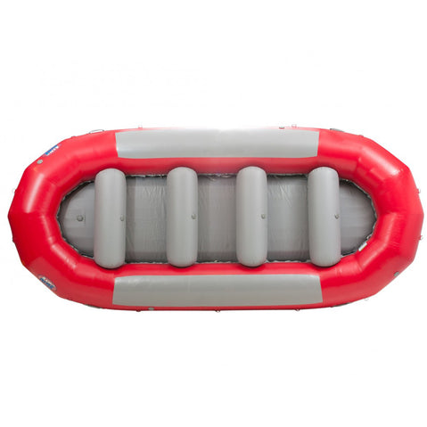 AIRE 156R Self-Bailing Raft in Red Top