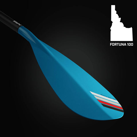 NRS Fortuna 100 Adjustable SUP Paddle Teal power face