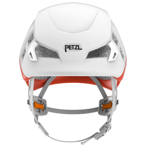Petzl Meteor Climbing Helmet in Red back