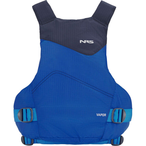 NRS Vapor Lifejacket Blue back