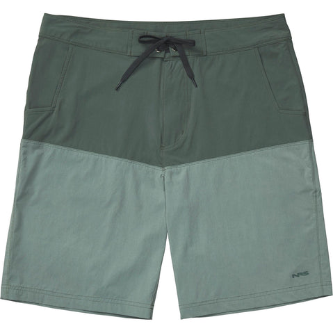 NRS Men's Benny Board Shorts in Garden Topiary front