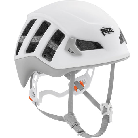 Petzl Women's Meteora Climbing Helmet in White/Gray