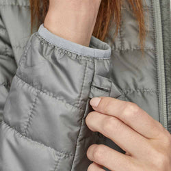 Patagonia Women's Nano Puff Parka model view wrist