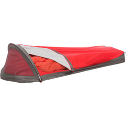 Big Agnes Three Wire Hooped Bivy in Red angle open