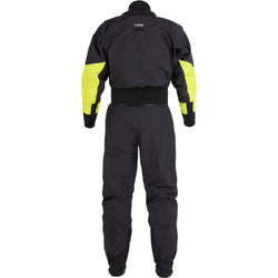 NRS Men's Crux Drysuit in Black back