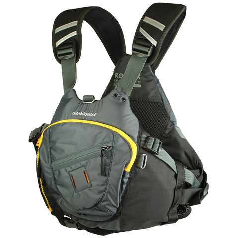 Stohlquist Rocker Lifejacket (PFD) in Gray side 1