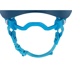 Petzl Women's Borea Climbing Helmet in Navy Blue strap