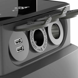 Dometic 40 Ah Portable Lithium Battery charging port