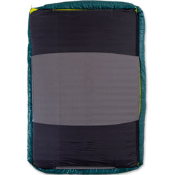 Nemo Jazz Double 30 Degree Synthetic Sleeping Bag in Lagoon/Lumen open