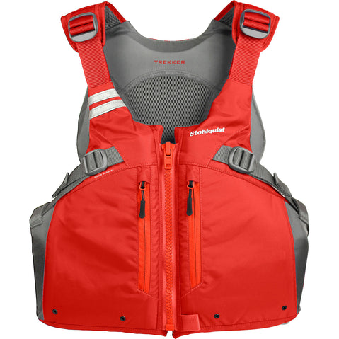 Stohlquist Men's Trekker Lifejacket (PFD) higher mesh back designs