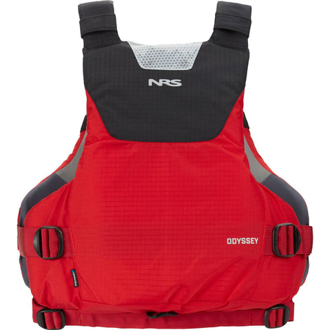 NRS Odyssey Lifejacket (PFD) in Red back