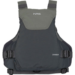NRS Zander Fishing Lifejacket (PFD) in Charcoal back