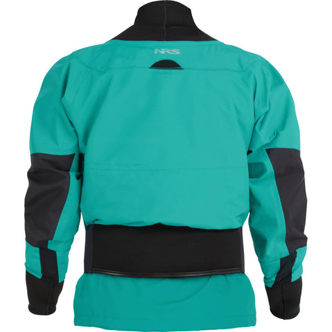 NRS Women's Flux Dry Top in Jade back